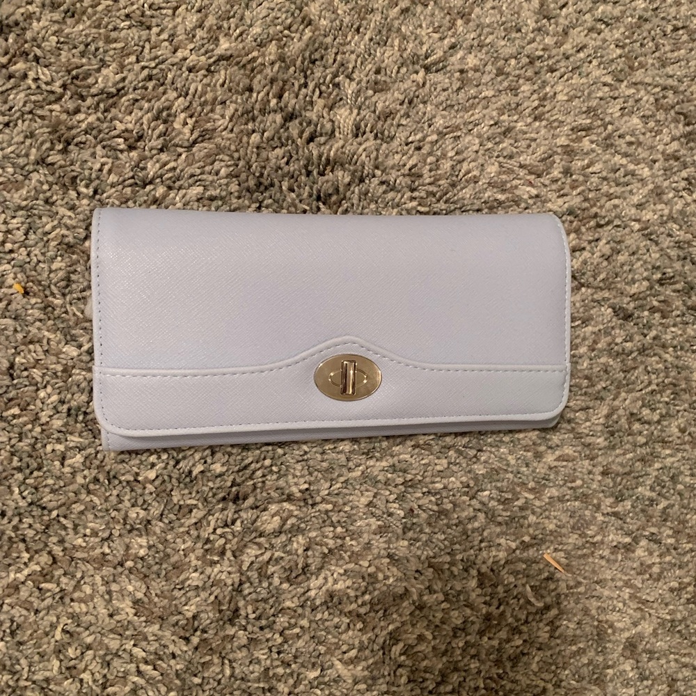 Light blue wallet